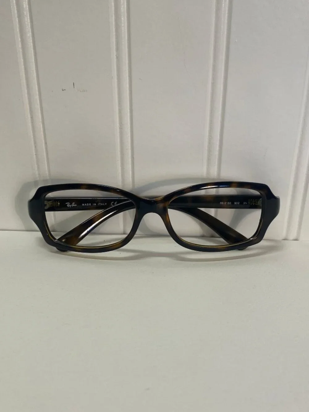 Ray-Ban FRAMES ONLY! - RB2130 902 3N - Tortoise Eyeglass Frames - Made in Italy